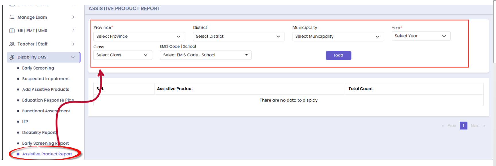 Assistive Product Report